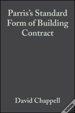 Capa do artigo Parris'S Standard Form Of Building Contract