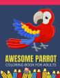 Parrot Coloring Book For Adults - Preview