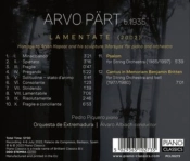 Capa do artigo Pärt: Lamentate - CD