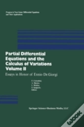 Partial Differential Equations And The Calculus Of Variations