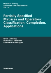 Capa do artigo Partially Specified Matrices And Operators: Classification, Completion, Applications
