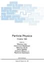 Particle Physics - Preview