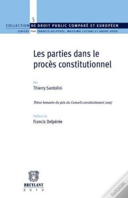 Capa do artigo Parties Dans Le Proces Constitutionnel (