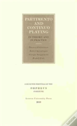 Capa do artigo Partimento And Continuo Playing In Theory And In Practice