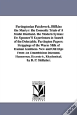 Capa do artigo Partingtonian Patchwork. Blifkins The Martyr