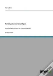 Capa do artigo Partizipation Der Unwilligen