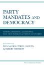 Party Mandates And Democracy - Preview