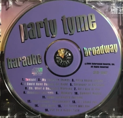 Capa do artigo Party Tyme Karaoke - Broadway - CD