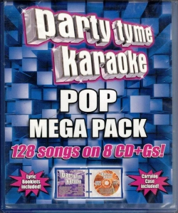 Capa do artigo Party Tyme Karaoke - Pop Mega Pack - CD