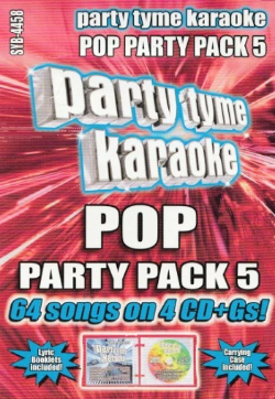 Capa do artigo Party Tyme Karaoke - Pop Party Pack 5 - CD