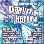 Capa do artigo Party Tyme Karaoke - Super Hits 27 - CD