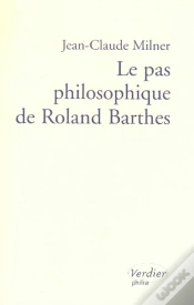 Capa do artigo Pas Philosophique De Roland Barthes
