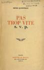 Pas Trop Vite S.V.P. - Preview