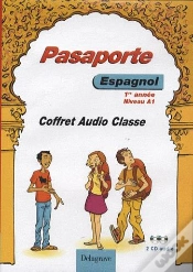 Capa do artigo Pasaporte 1e Annee Niveau A1 Coffret Audio Classe 2cd