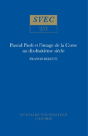 Pascal Paoli Et L'Image De La Corse Au Dix-Huitieme Siecle - Preview