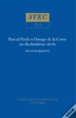 Capa do artigo Pascal Paoli Et L'Image De La Corse Au Dix-Huitieme Siecle