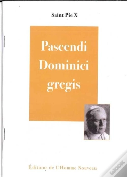 Capa do artigo Pascendi Domini Gregis