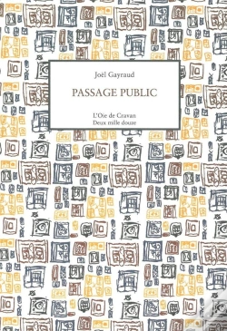 Capa do artigo Passage Public