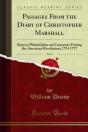 Passages From The Diary Of Christopher Marshall - Preview