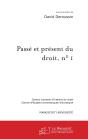 Passé Et Présent Du Droit, N° 1 - Preview