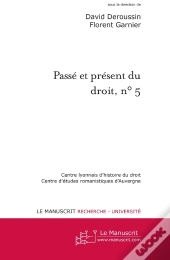 Passé Et Présent Du Droit, N° 5