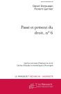 Passé Et Présent Du Droit, N° 6 - Preview