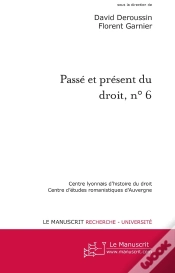 Capa do artigo Passé Et Présent Du Droit, N° 6