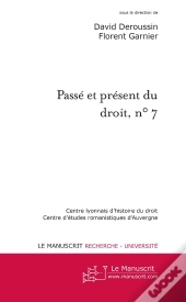 Passé Et Présent Du Droit, N°7