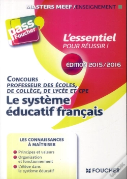 Capa do artigo Pass'Foucher - Le Systeme Educatif Francais 5e Edition