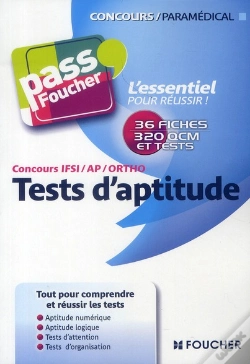 Capa do artigo Pass'Foucher; Tests D'Aptitude ; Ifsi, Auxilière De Puériculture, Orthophoniste