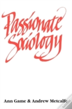Capa do artigo Passionate Sociology