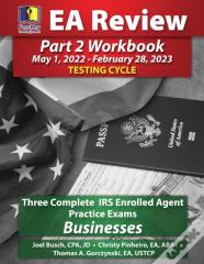 Passkey Learning Systems Ea Review Part 2 Workbook, Three Complete Irs Enrolled Agent Practice Exams, Businesses