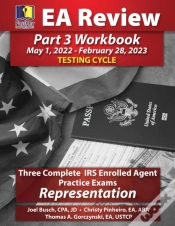 Capa do artigo Passkey Learning Systems Ea Review Part 3 Workbook, Three Complete Irs Enrolled Agent Practice Exams