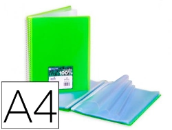 Capa do artigo Pasta carchivo archivex star escaparate com espiral 40 bolsas din a4 verde