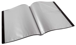 Capa do artigo Pasta Catalogo A4 Pp C/20 Bolsas Preto