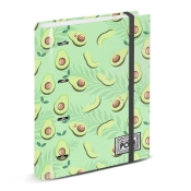 Capa do artigo Pasta de 4 Anéis - Papel Listrado Awacate