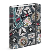 Capa do artigo Pasta de 4 Anéis - Papel Listrado Stickers