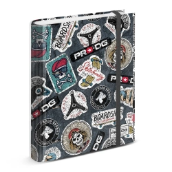 Capa do artigo Pasta de 4 Anéis - Papel Listrado Stickers