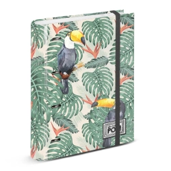 Capa do artigo Pasta de 4 Anéis - Papel Listrado Tucan