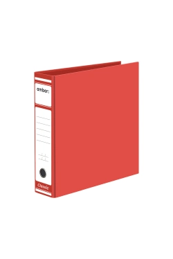 Capa do artigo Pasta de Arquivo Ambar Ideas Lombada Larga Comercial Vermelho