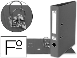 Capa do artigo Pasta de arquivo de alavanca liderpapel documenta pvc folio lombada 52 mm cinza