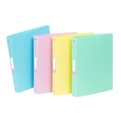 Capa do artigo Pasta De Arquivo Viquel Rainbow Pastel A4 Comercial L/35Mm 4 Argolas Sortido 218115-05