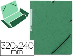 Capa do artigo Pasta de Elásticos A4 com abas Q-Connect - Verde