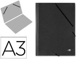 Capa do artigo Pasta de elasticos liderpapel din a3 preto