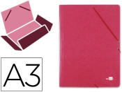 Capa do artigo Pasta de elasticos liderpapel din a3 vermelha