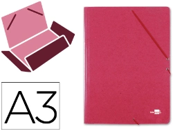Capa do artigo Pasta de elasticos liderpapel din a3 vermelha