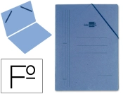 Capa do artigo Pasta de elasticos liderpapel, folio, simples, azul (10 unidades)