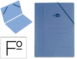 Capa do artigo Pasta de elasticos liderpapel, folio, simples, azul