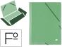 Pasta de elasticos liderpapel folio verde - Preview