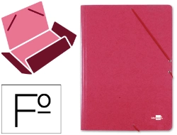 Capa do artigo Pasta de elasticos liderpapel folio vermelha